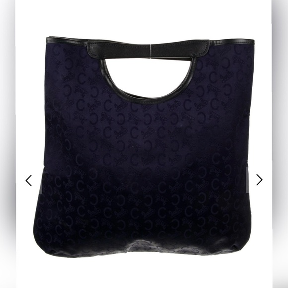 Celine RARE horse carriage tote Noevir Japan Bag pattern logo - Picture 8 of 8